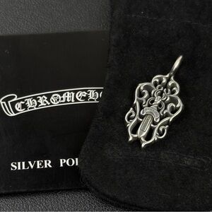 Chrome Hearts Dagger Vine Pendant 925 Silver